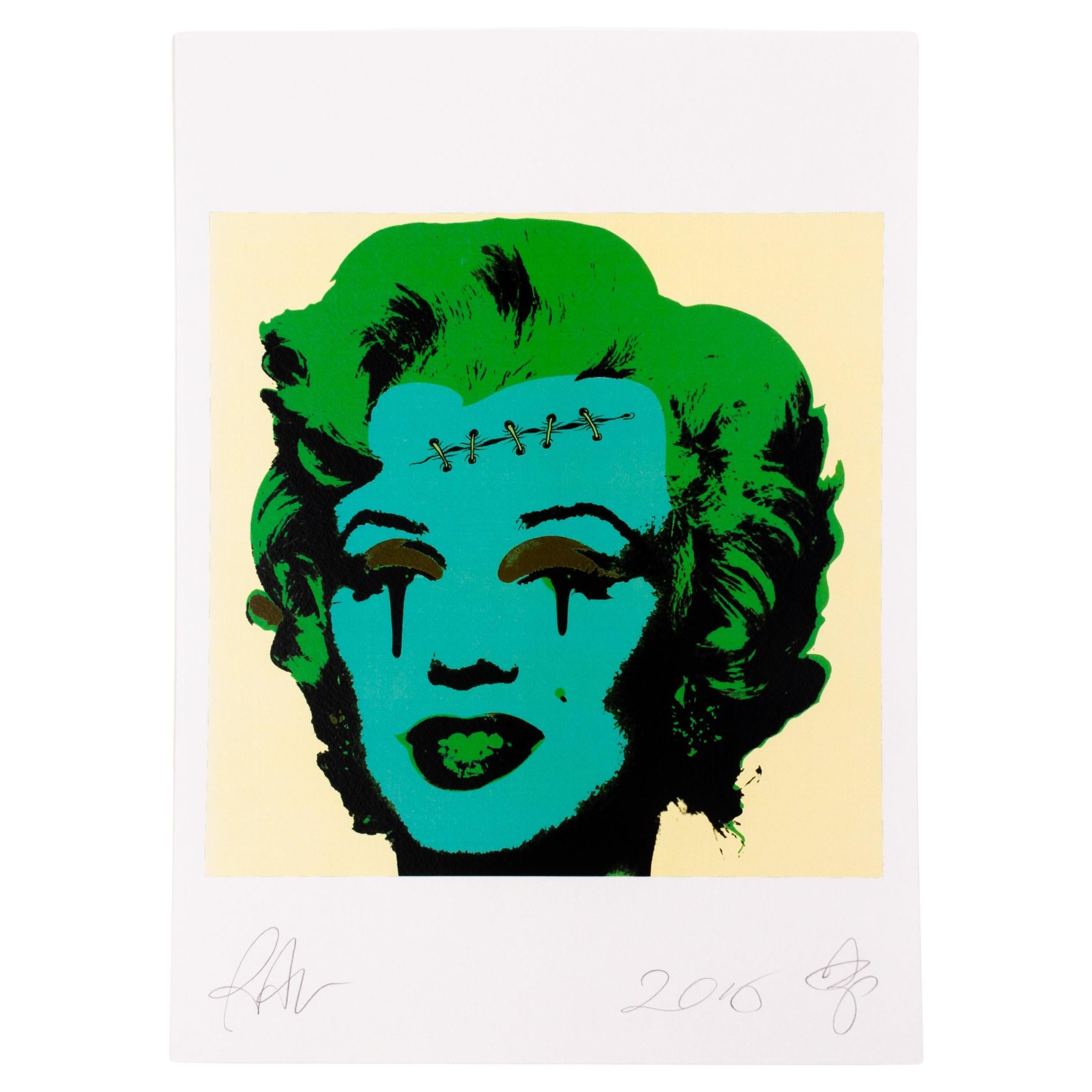 Death NYC Signed Limited Ed Pop Art Print Marilyn Monroe For Sale