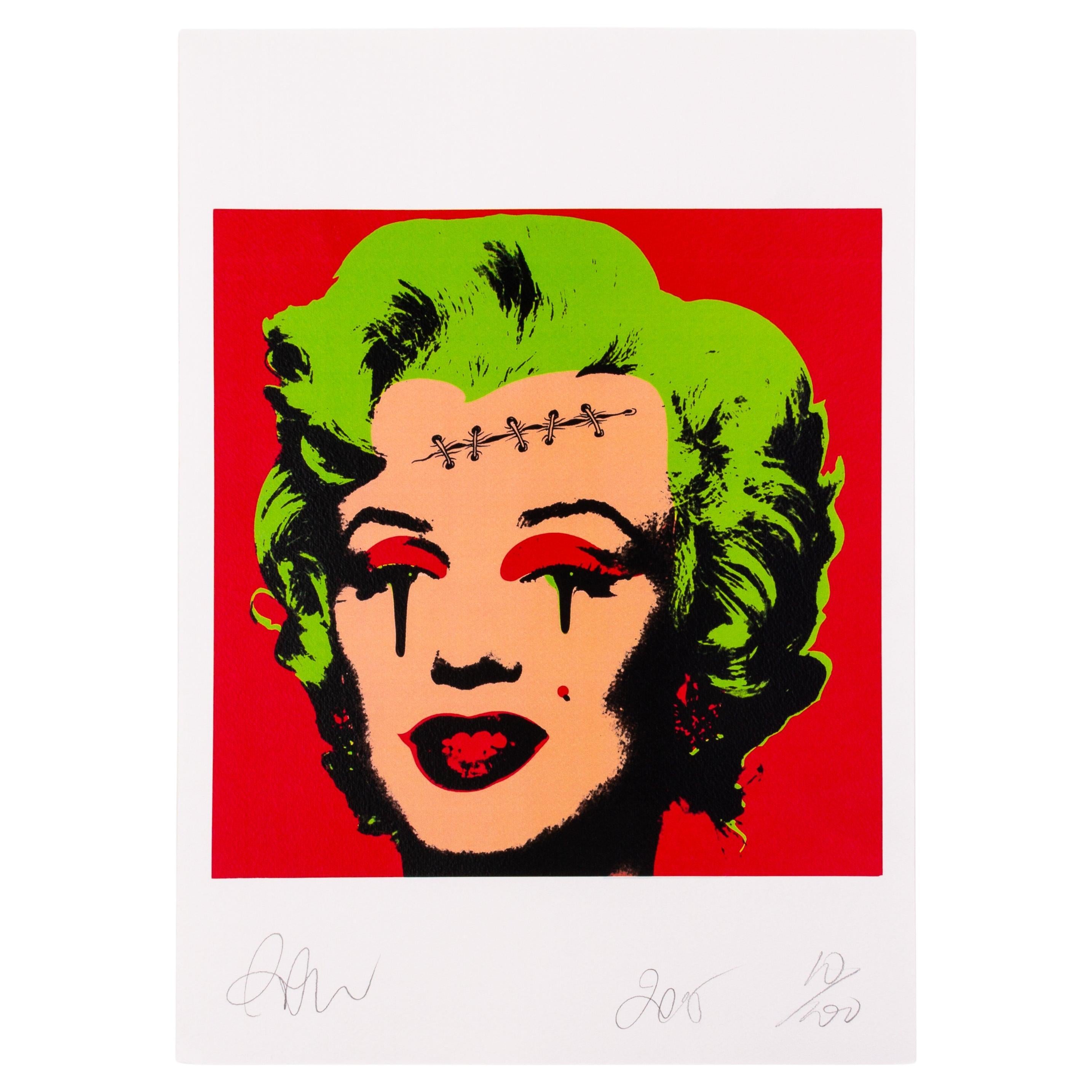 Death NYC Signed Limited Ed Pop Art Print Marilyn Monroe