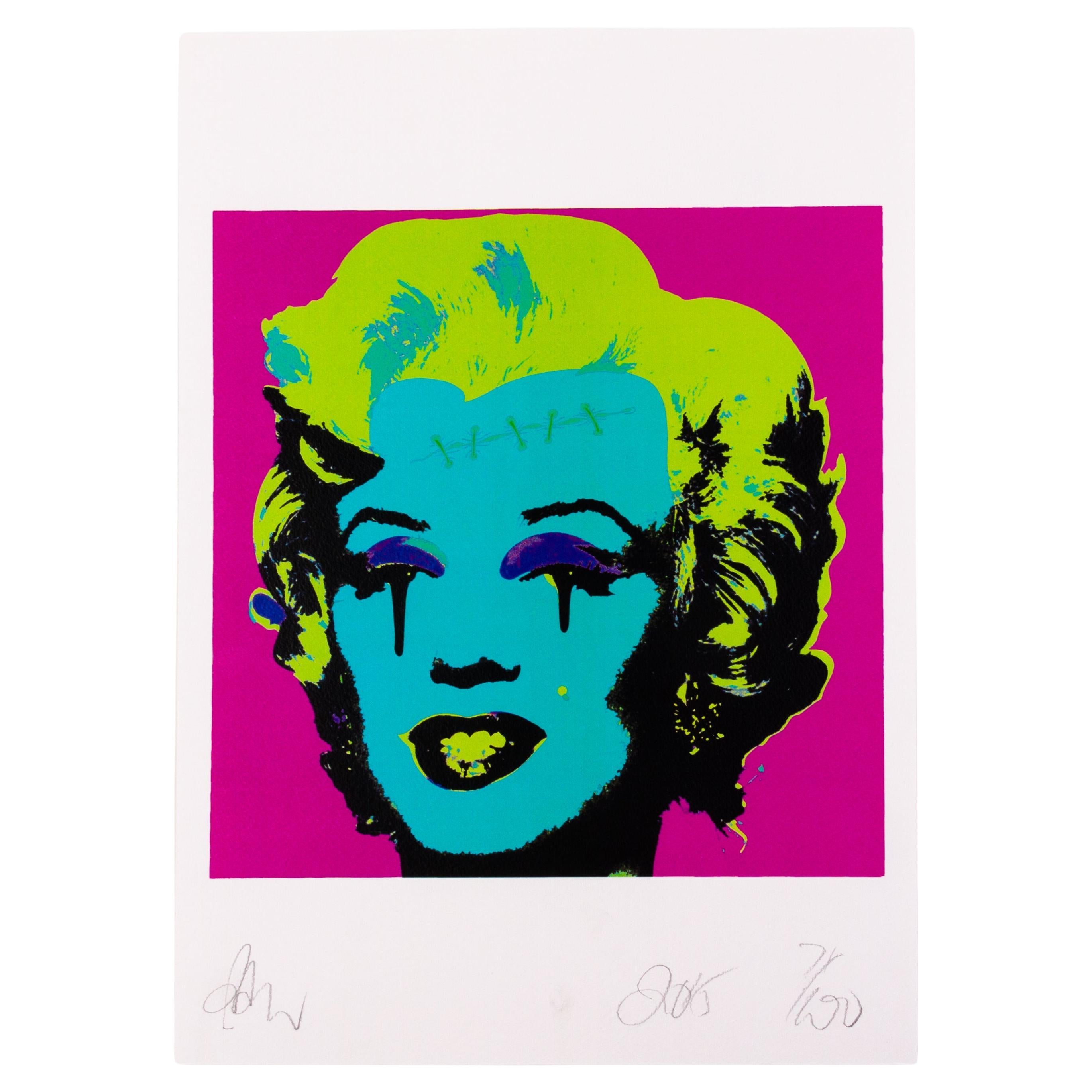 Death NYC Signed Limited Ed Pop Art Print Marilyn Monroe