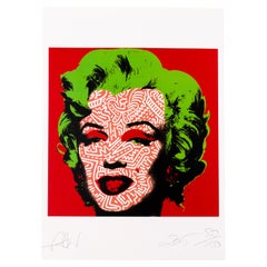 Vintage Death NYC Signed Limited Ed Pop Art Print Marilyn Monroe