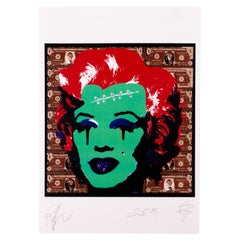 Death NYC, signierter Pop-Art-Druck Marilyn Monroe, limitierte Auflage