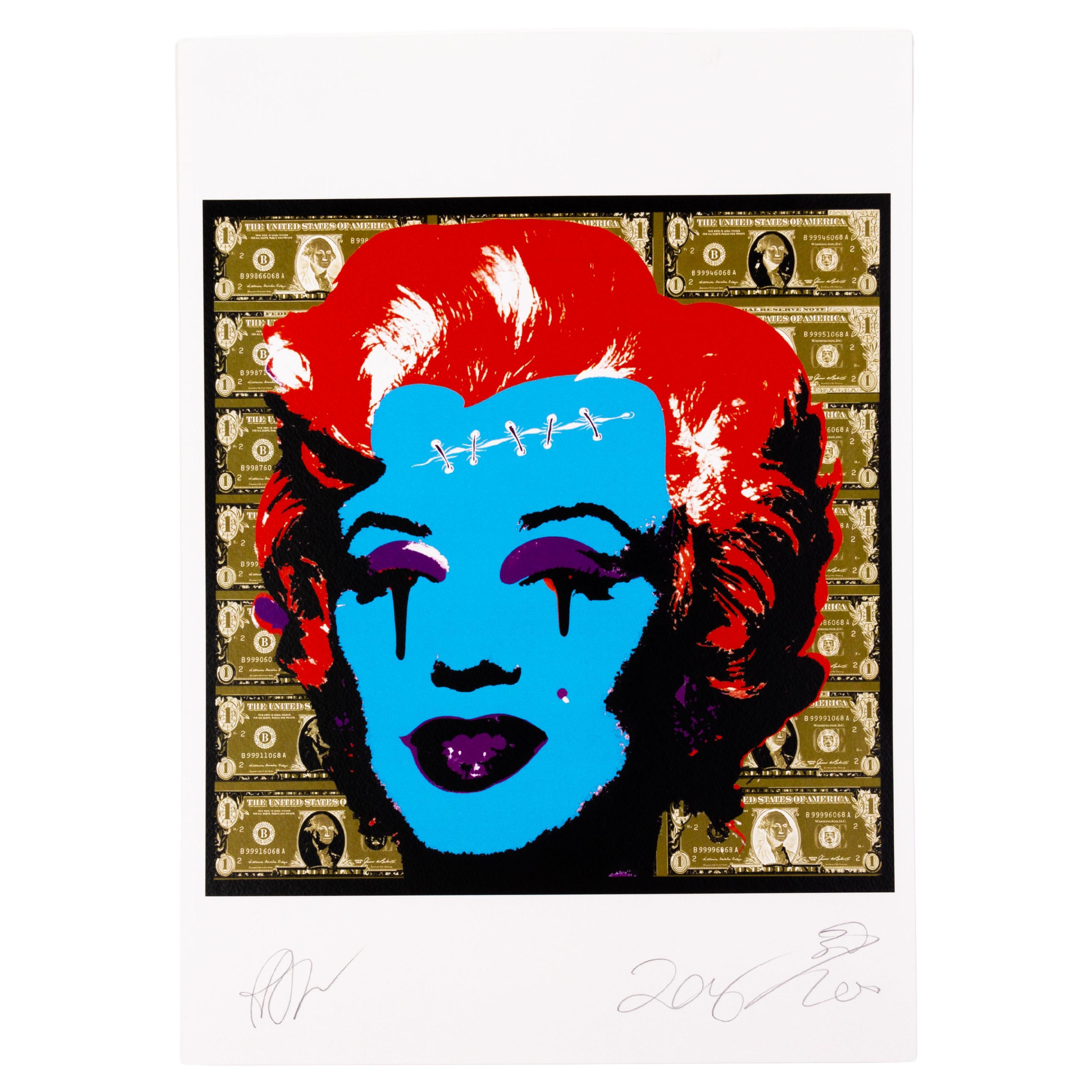 Death NYC Signed Limited Ed Pop Art Print Marilyn Monroe For Sale At death-nyc-signed-limited-ed-pop-art-print-marilyn-monroe-for-sale-at