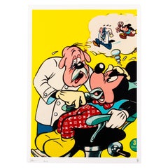 Tod NYC signiert Limited Ed Pop Art Print Mickey Dentist