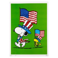 Tod NYC signiert Limited Ed Pop Art Print Snoopy Amerika