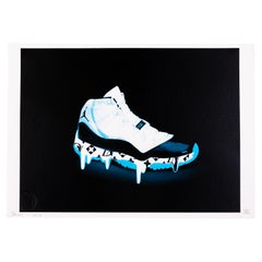 Death NYC Signed Limited Ed Pop Art Print Vuitton Sneaker