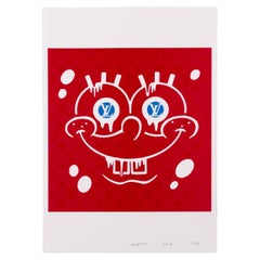 Death NYC Signed Limited Ed Pop Art Print Vuitton SpongeBob