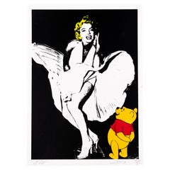 Tod NYC signiert Limited Ed Pop Art Print Winnie & Marilyn