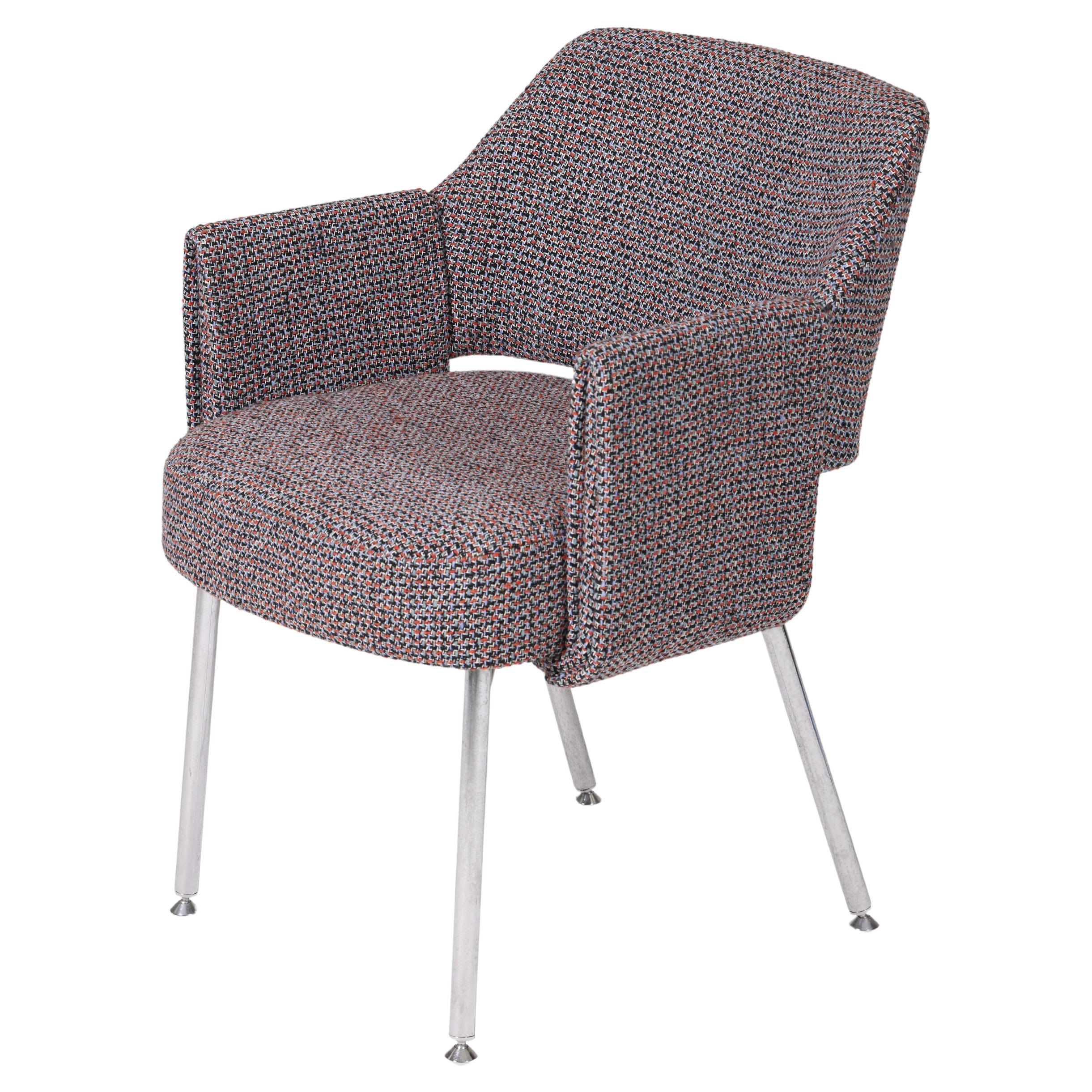 Deauville Airborne armchair in tweed For Sale