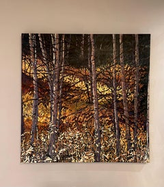 "Herbst voll präsent" Ölgemälde