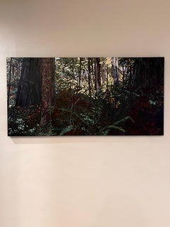 "Pittura a olio "Nel profondo della quiete