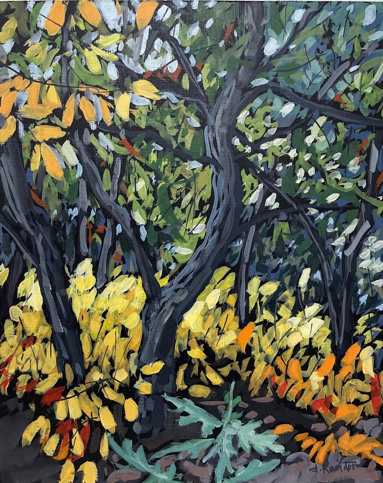 Deb Komitor Landscape Painting - Joyous Autumn
