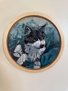 "New Surroundings" - Original Oil Painting on Birch Panel