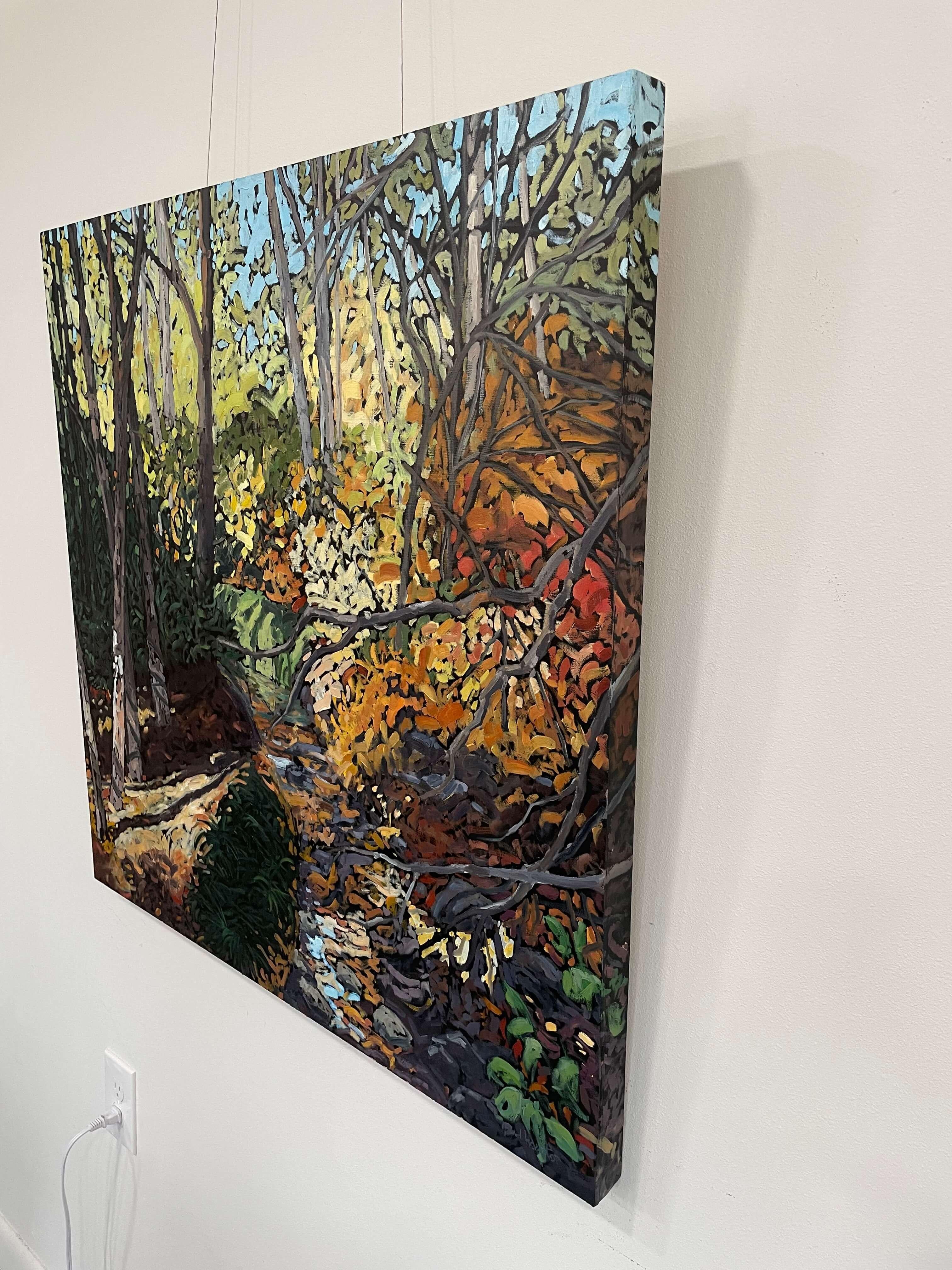 Encanto del Viejo Mundo, Pintura al Óleo Original - Painting Realista de Deb Komitor