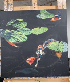 "Spotlight On Summer" (2023) by Deb Komitor, Original Oil Painting