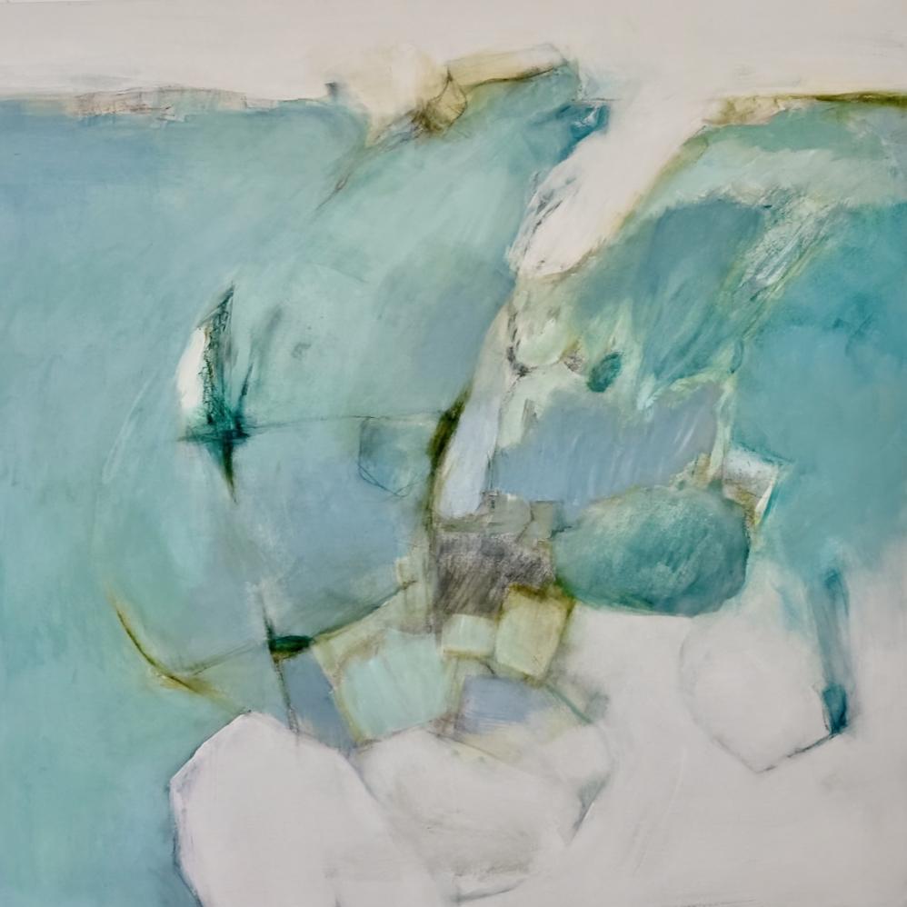 Tenere la luce II - Mixed Media Art di Debbie Ezell