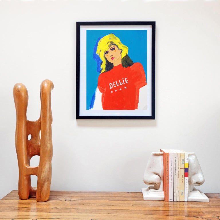 Acrylic on paper by Alan Fears, 2020. 

Unframed. The frame is for display purposes only.

Alan Fears (b. 1974) is an emerging British artist, who was shortlisted in both 2018 and 2020 for The John Moores Painting Prize—a biennial award for the