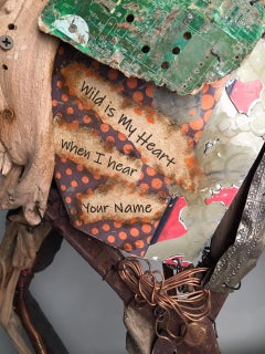 Surrealist Horse Sculpture Titled, "Wild"