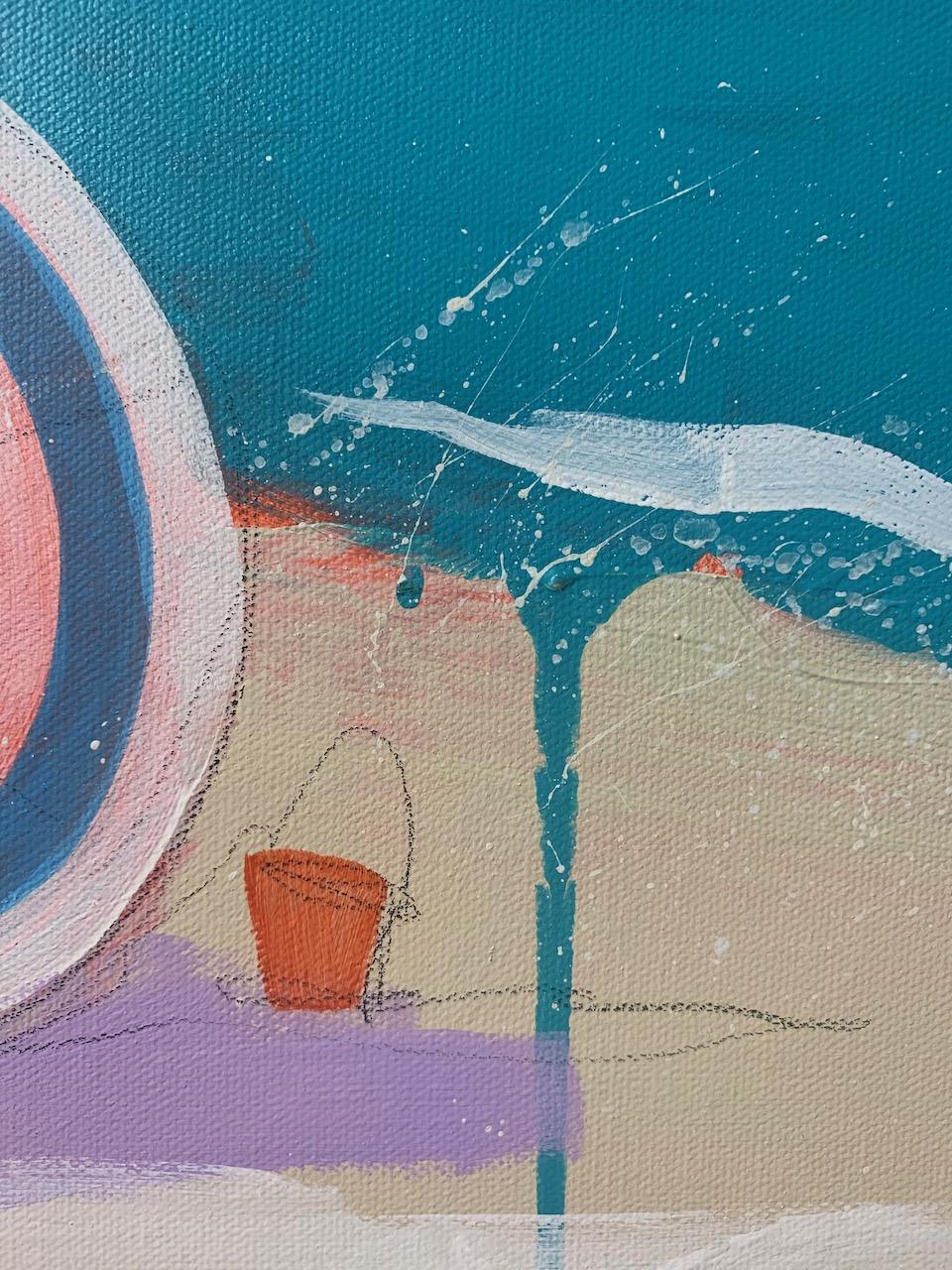 beach umbrella paintings