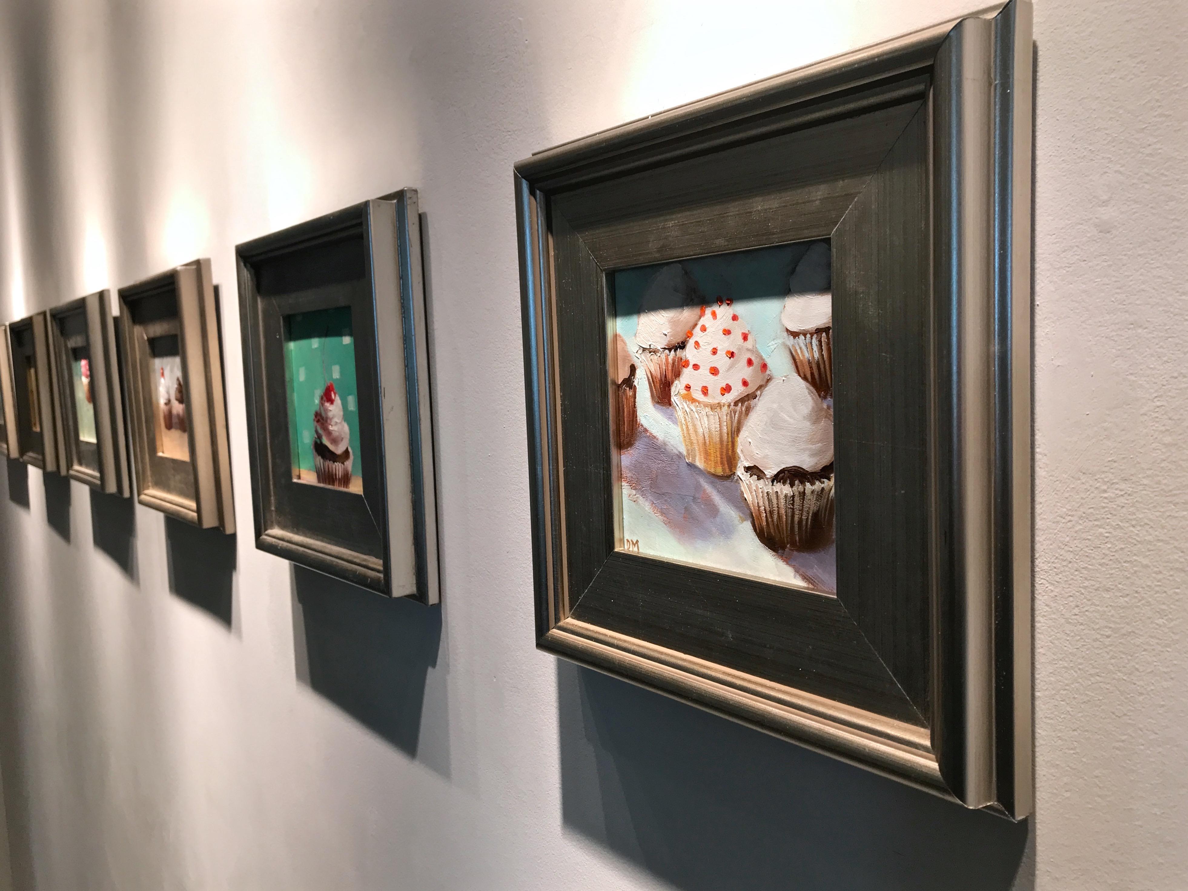 paintings of cupcakes