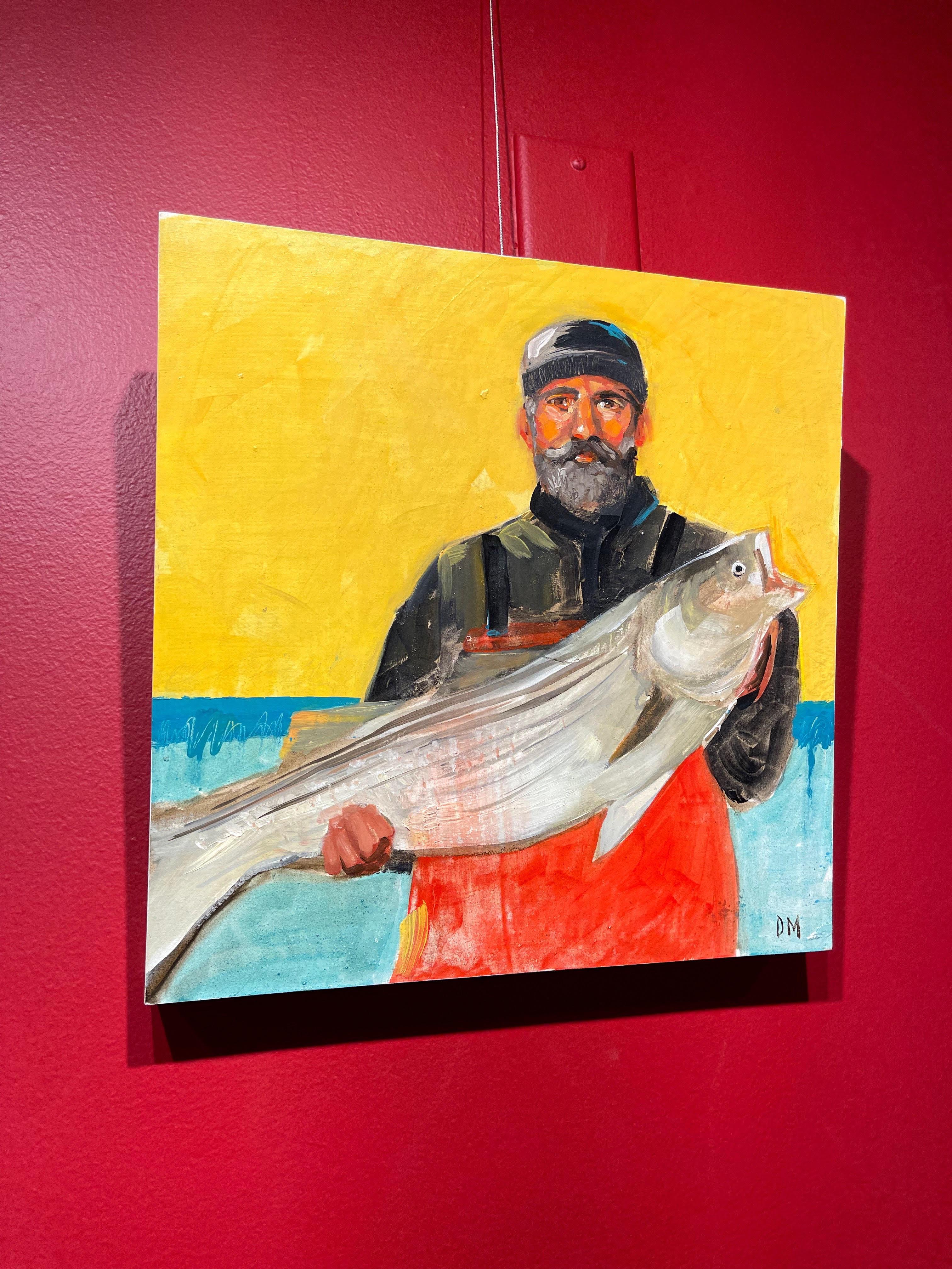 Pescador barbudo 