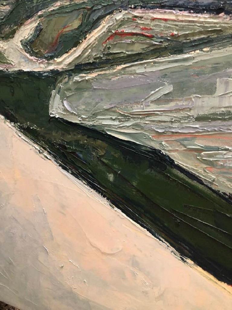 Mouth of the Petaluma River - Painting by Debbie O'Brien