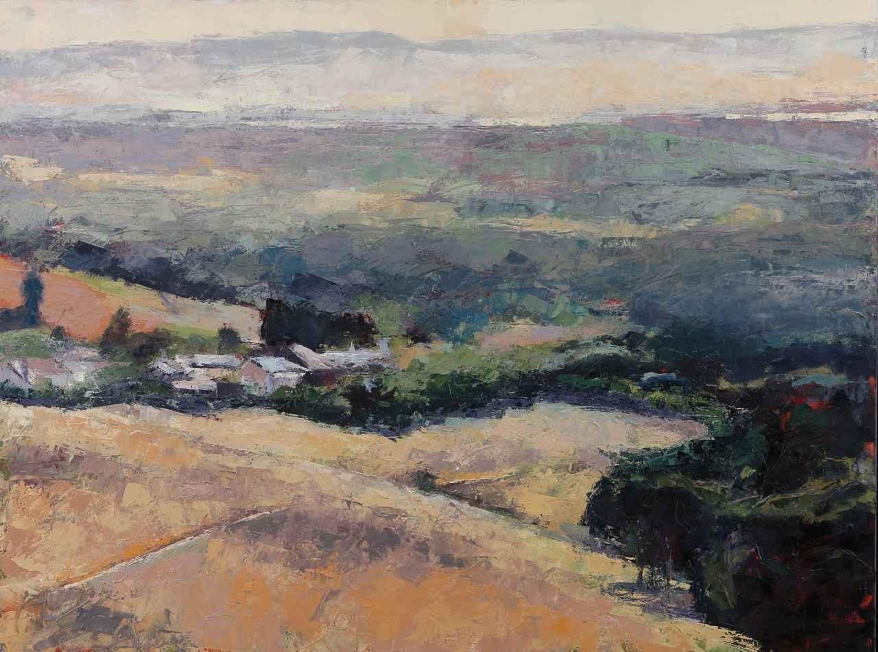Debbie O'Brien Landscape Painting - The Preserve