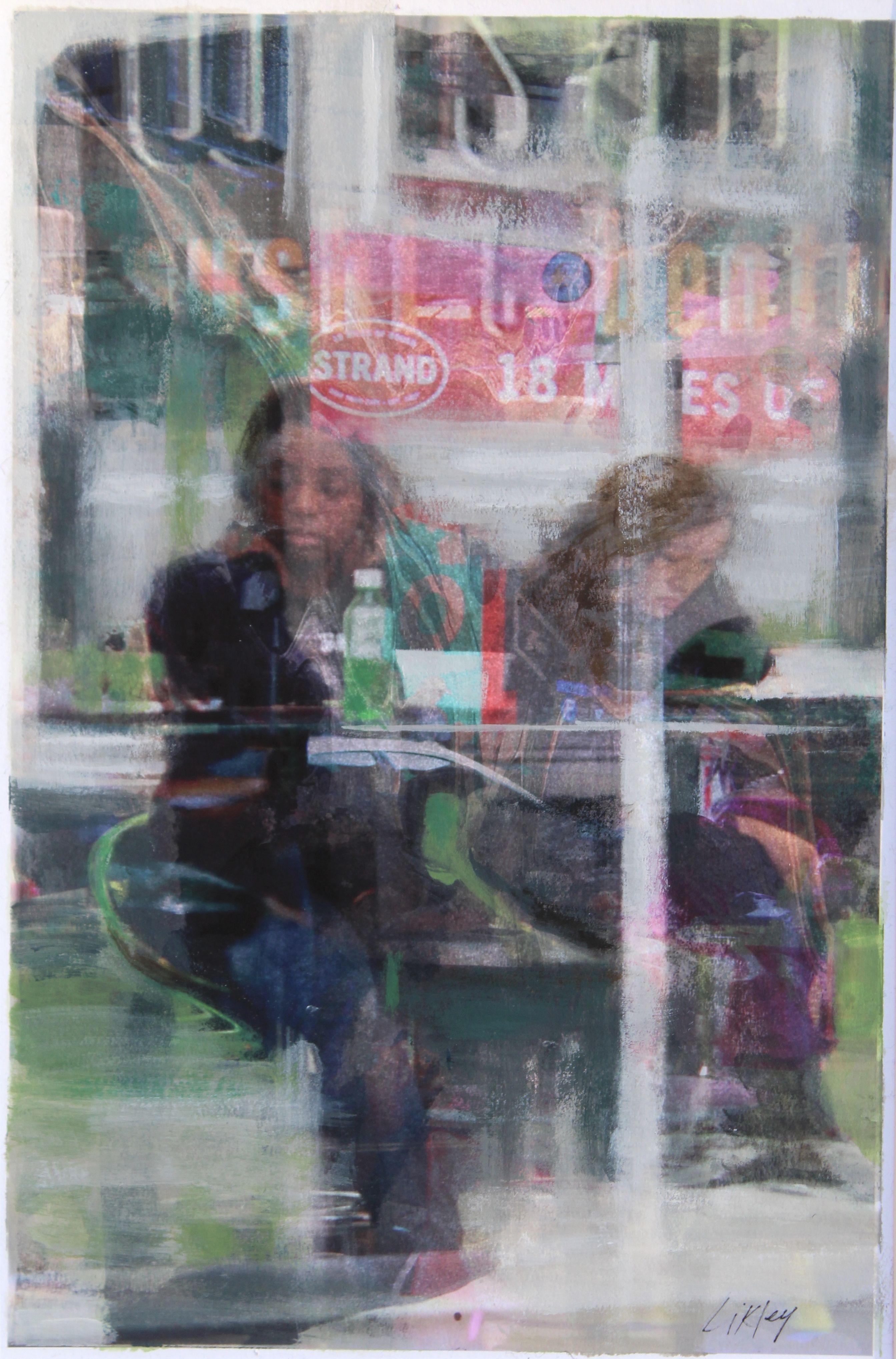 Alone Together, Mixed Media on Paper - Mixed Media Art by Debbie Pacheco