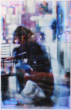 Respiro, Técnica mixta sobre papel