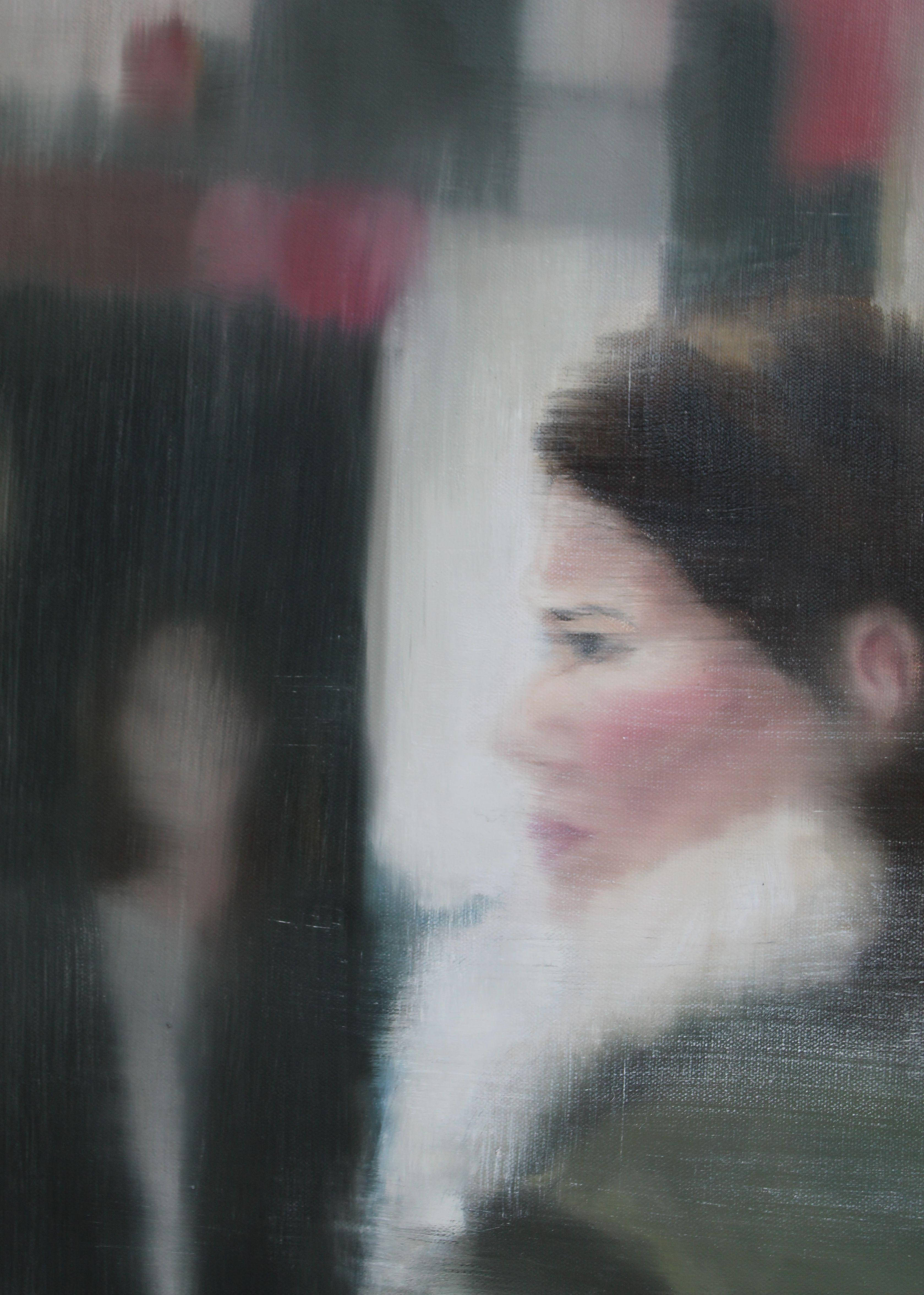 Passaggio, Pittura, Olio su tela in vendita 1