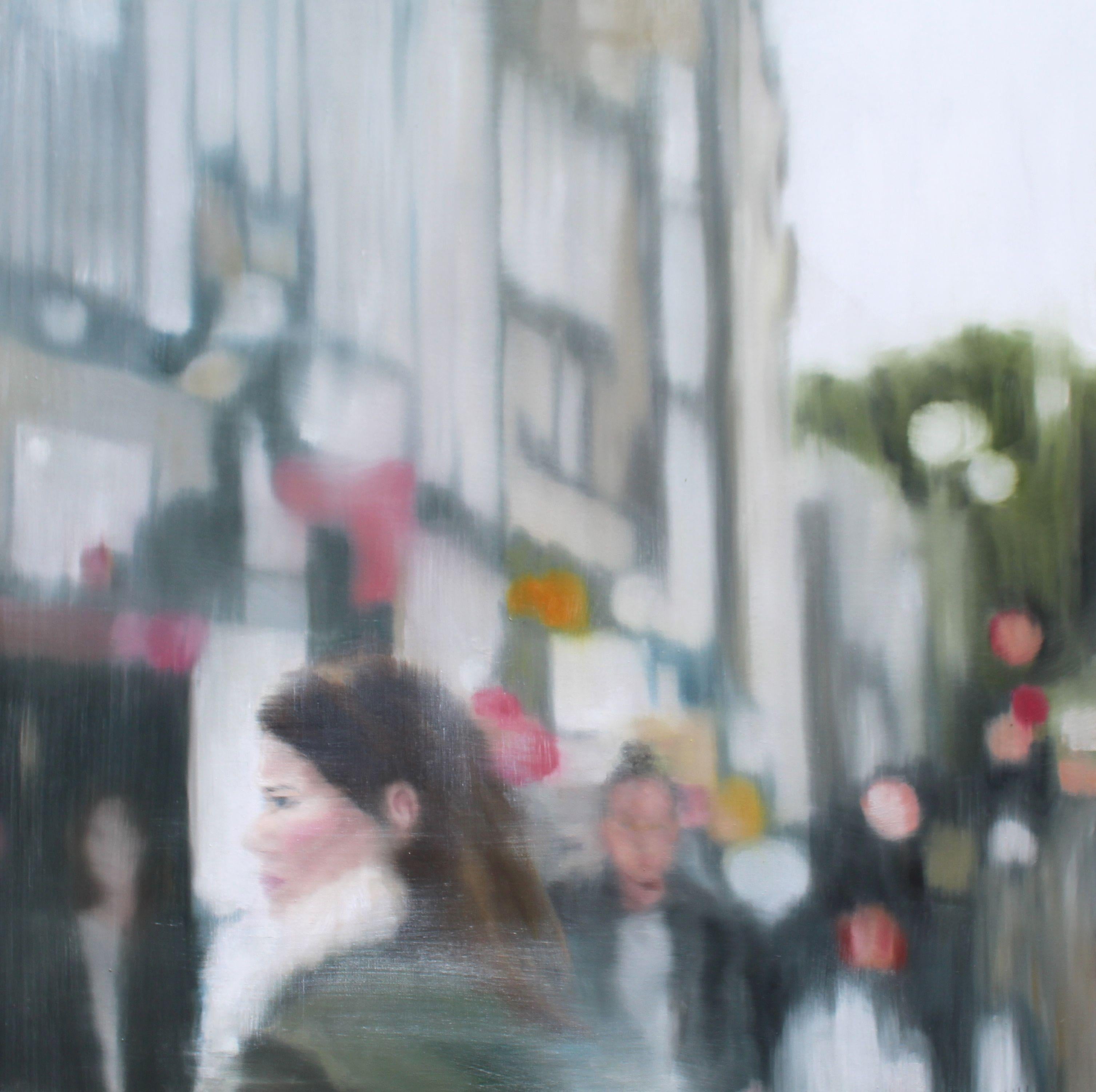 Passaggio, Pittura, Olio su tela - Painting di Debbie Pacheco