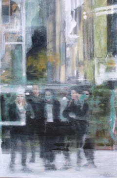 Lo que nos espera, Pintura, Óleo sobre lienzo