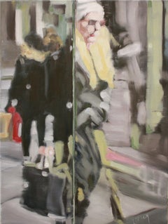 Window Shopping, Painting, Oil on Canvas