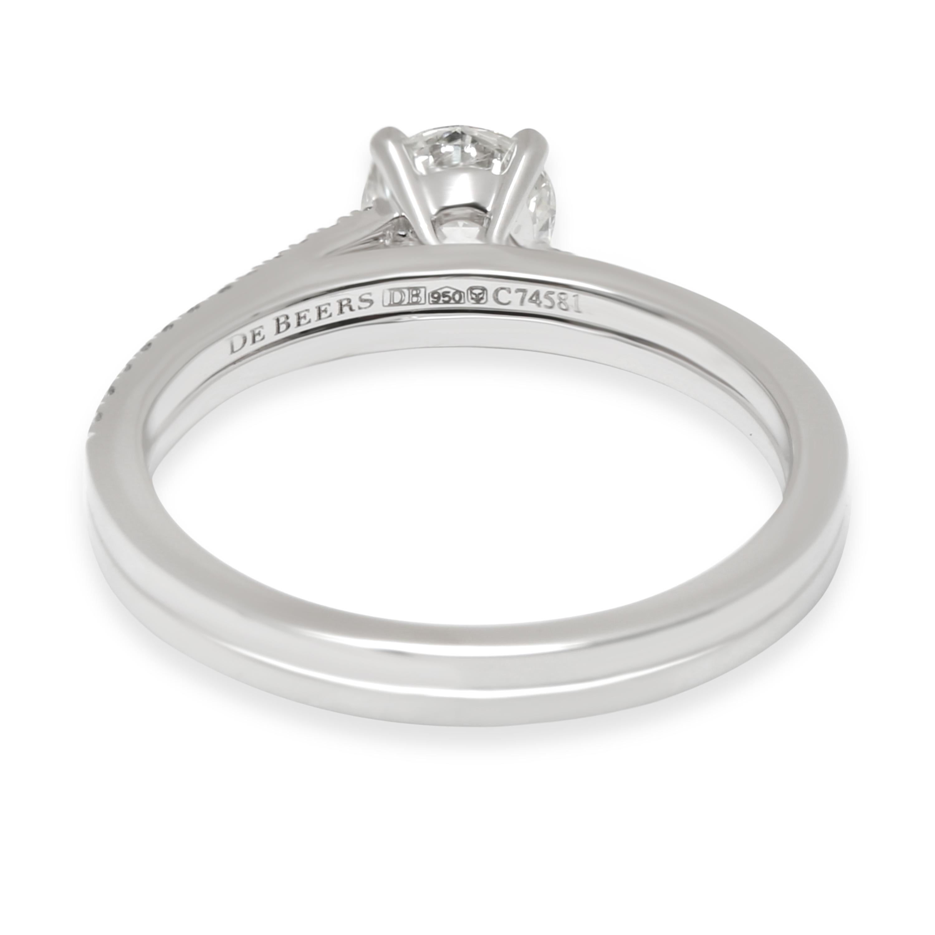 
DeBeers Diamond Promise Engagement Ring in Platinum I SI1 0.69 CTW

PRIMARY DETAILS
SKU: 103339
Listing Title: DeBeers Diamond Promise Engagement Ring in Platinum I SI1 0.69 CTW
Condition Description: Retails for 5100 USD. In excellent condition