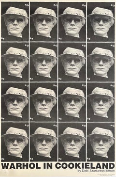 Warhol in Cookieland, 1987 Affiche rarissime numérotée 138/190 rarement vue !