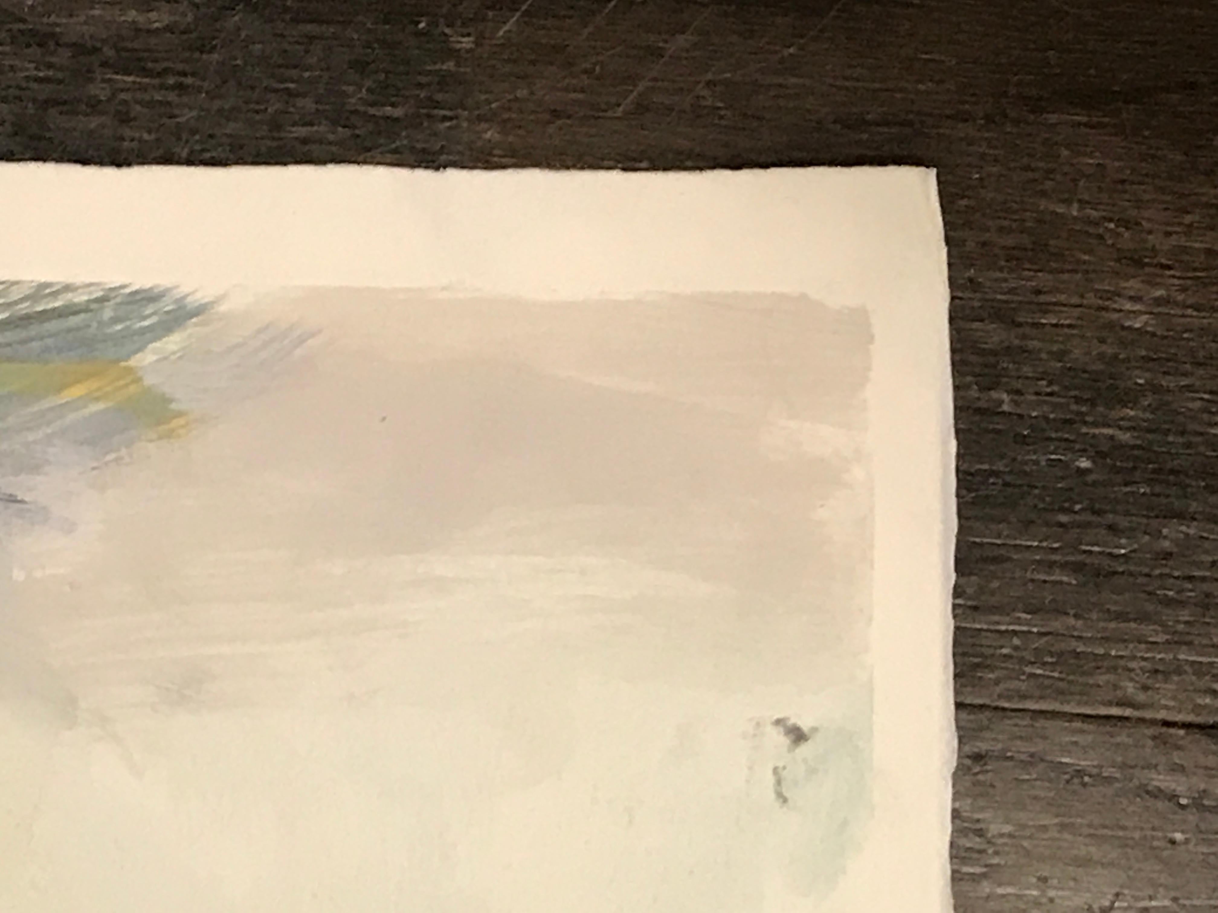 Bayside I, Debora Stewart 2018 Abstract Mixed Media on Paper Painting 1