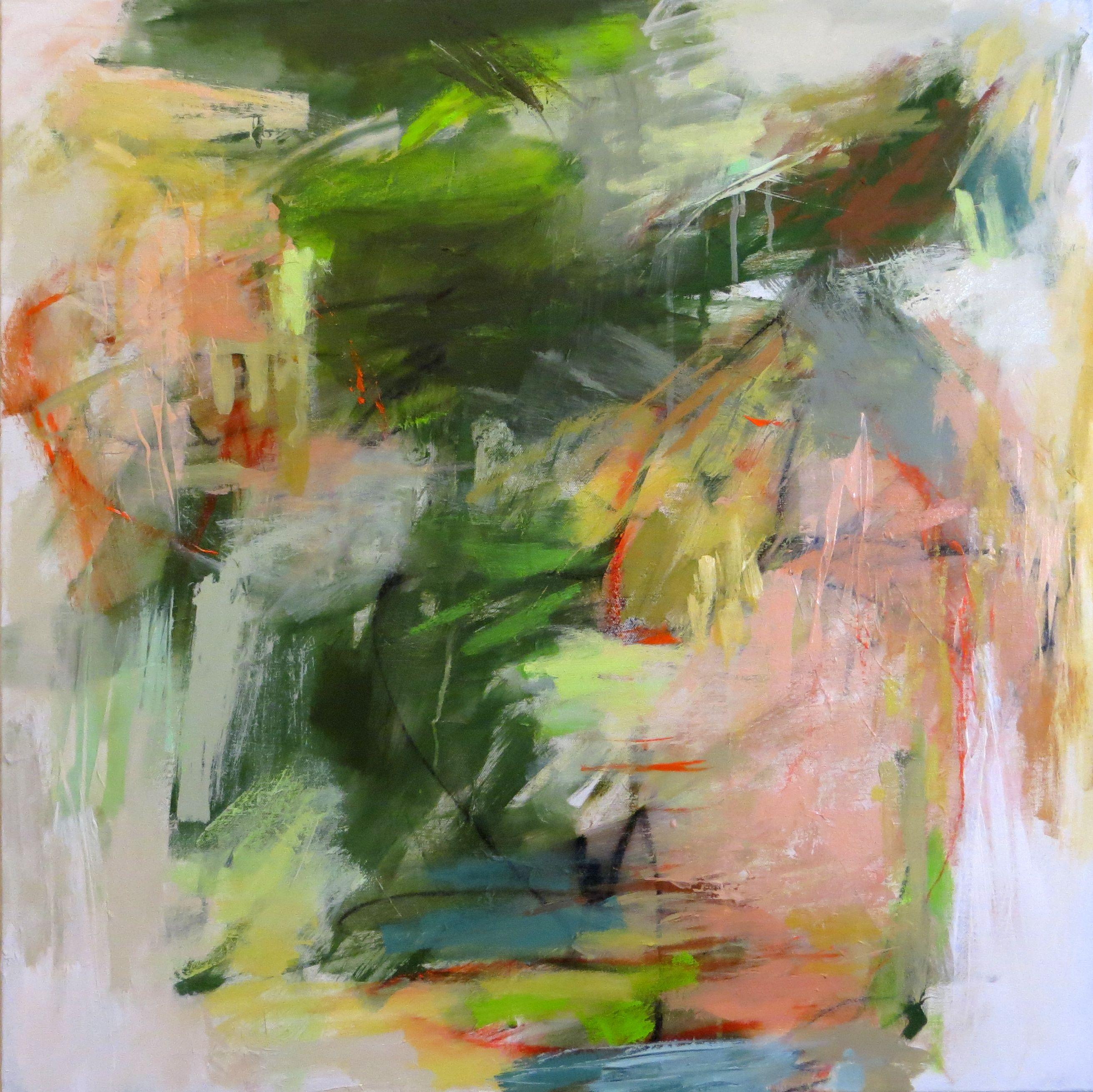 Debora Stewart Abstract Painting - Earth Poem 5, Painting, Acrylic on Canvas