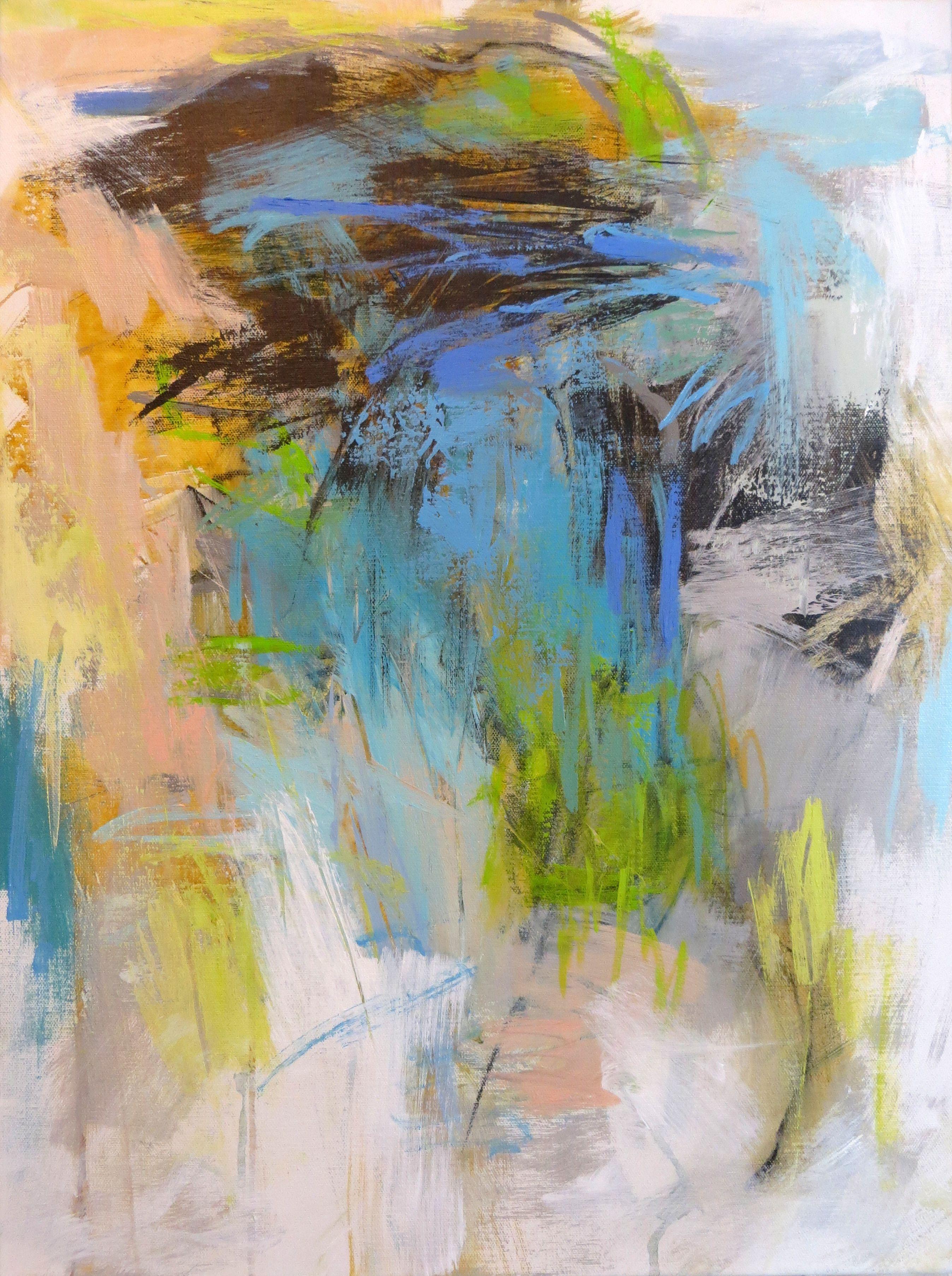 Debora Stewart Abstract Painting - Hidden Nature 10, Painting, Acrylic on Canvas