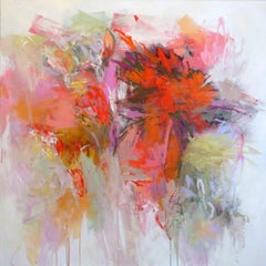 Jardín de verano, Pintura, Acrílico sobre lienzo