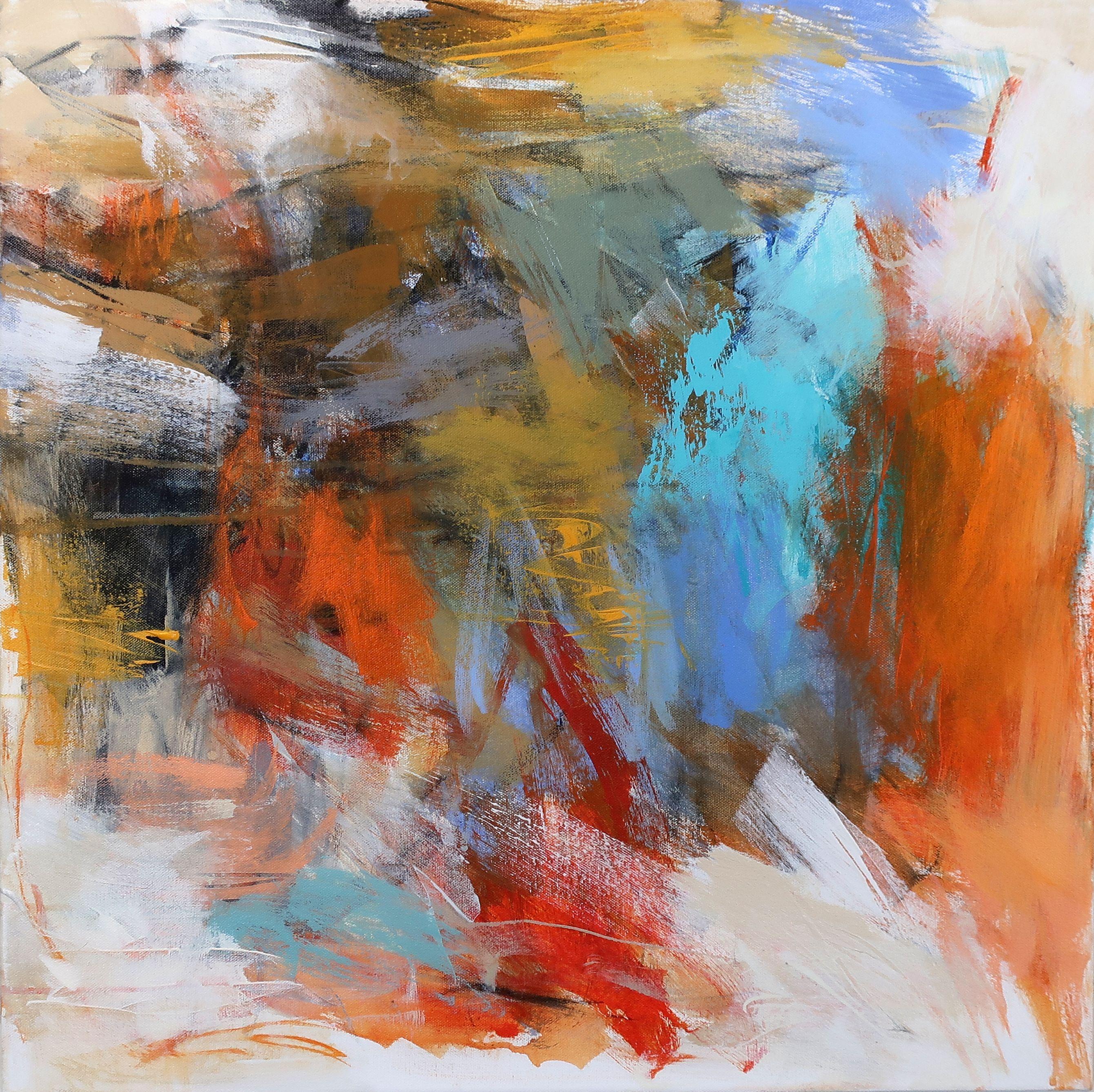 Debora Stewart Abstract Painting - Vibe 3, Painting, Acrylic on Canvas
