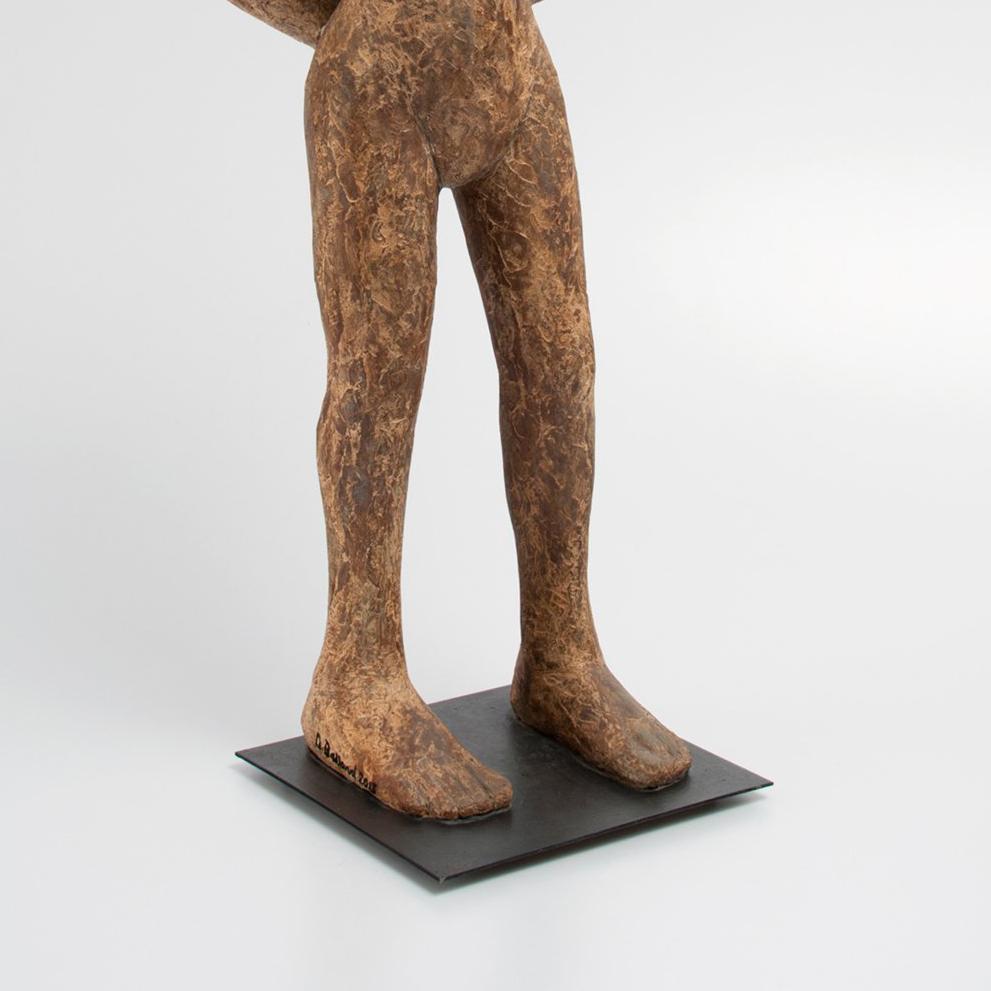 Serie „Reminiszenden“ der „Patchposto“-Serie (Gold), Figurative Sculpture, von Deborah Ballard