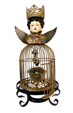 "Finding Freedom" (2024) di Michelle Bracewell, scultura a tecnica mista