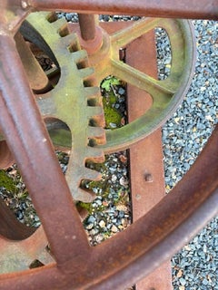 Rusty Gears of Baltimore, Maryland, 8x10 Color Photograph, 2025