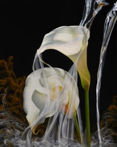 Deborah Bigeleisen – Angel Falls, Gemälde 2021