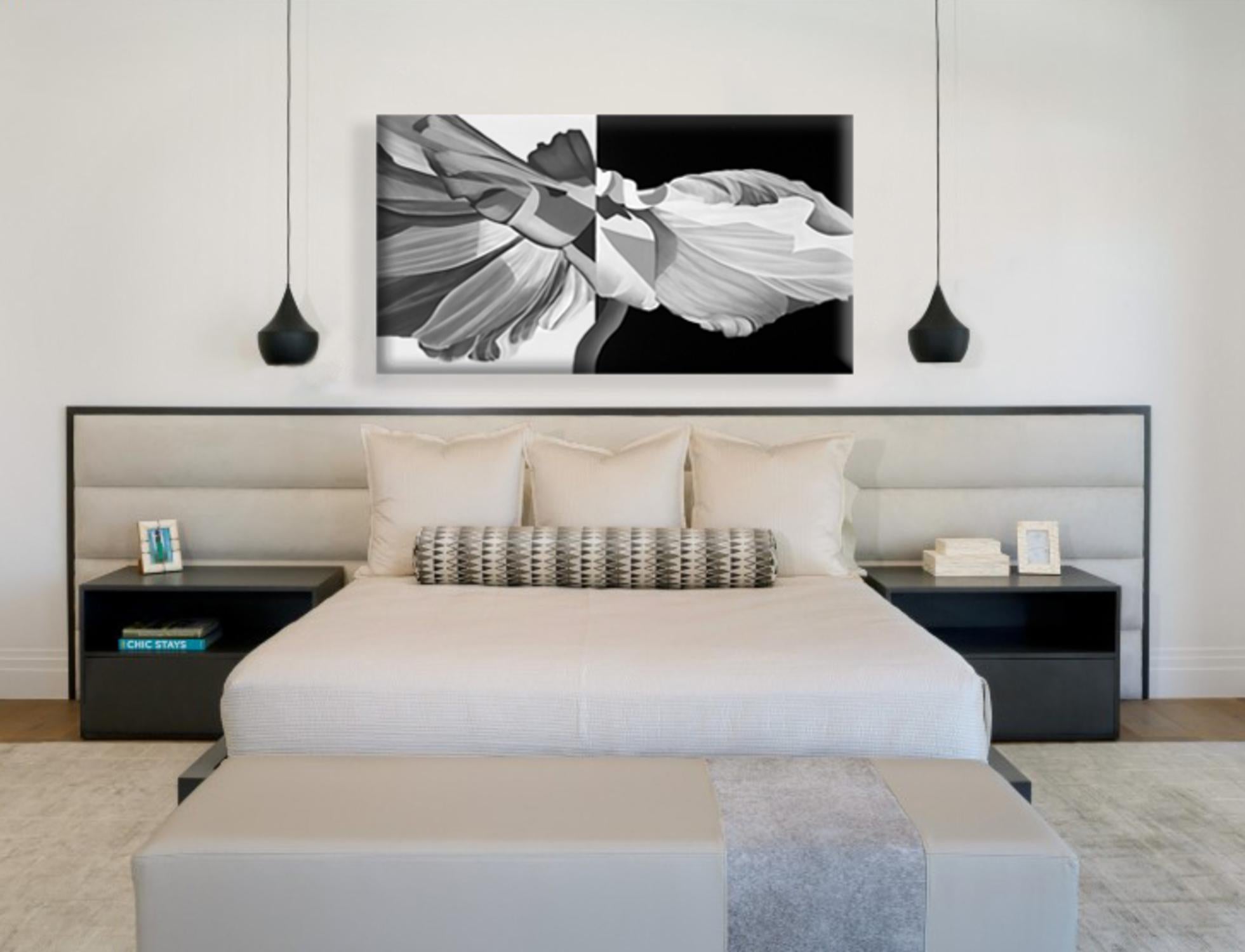 Deborah Bigeleisen - Dualidad 2 (recortada horizontalmente), Pintura 2025 en venta 1