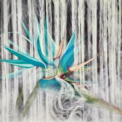 Deborah Bigeleisen - RAINFOREST, Painting 2022