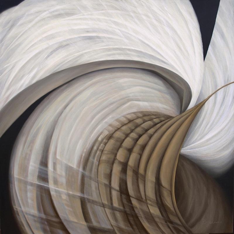 Deborah Bigeleisen – Ohne Titel Nr. 31, Gemälde 2014