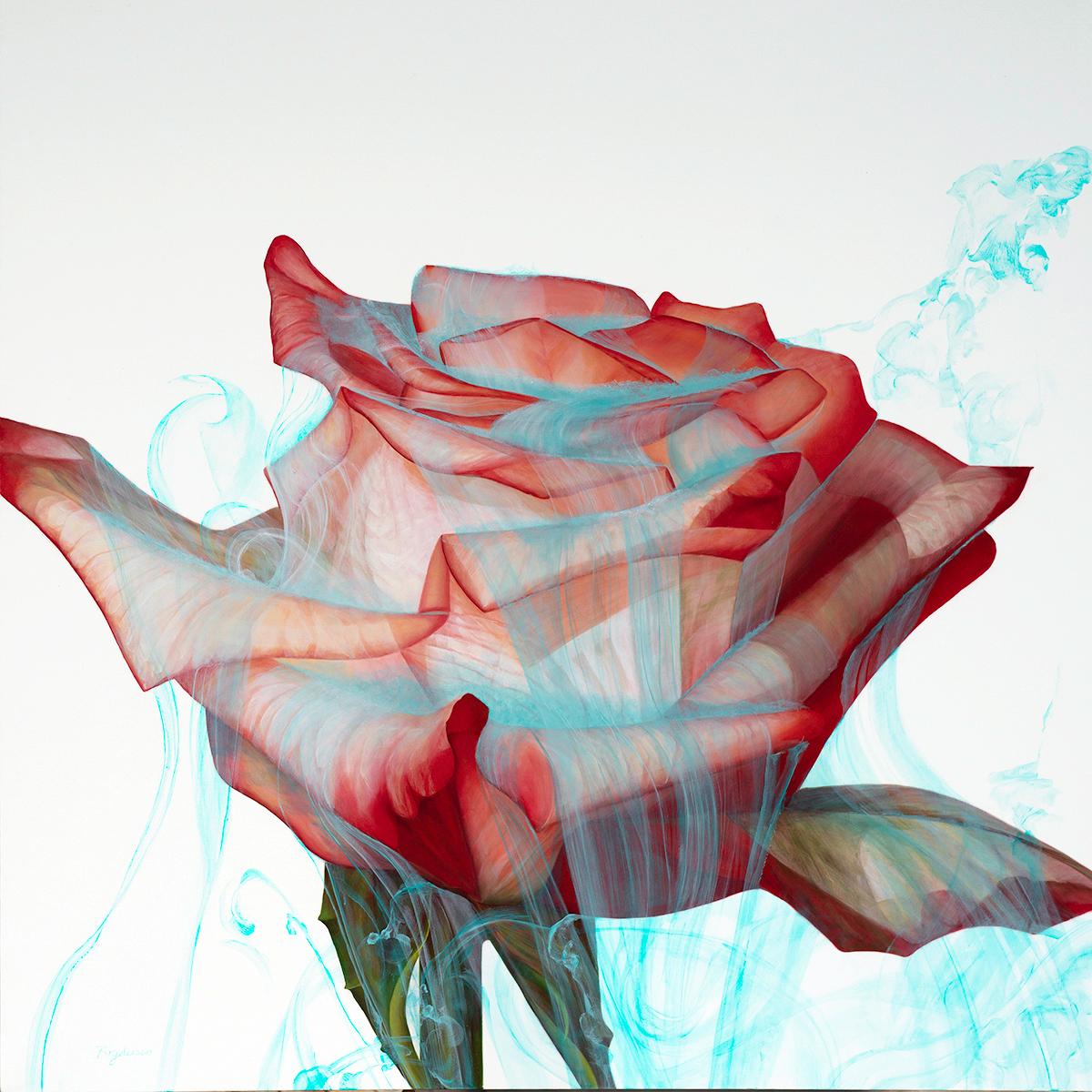 Deborah Bigeleisen – Victoria Falls, Gemälde 2021