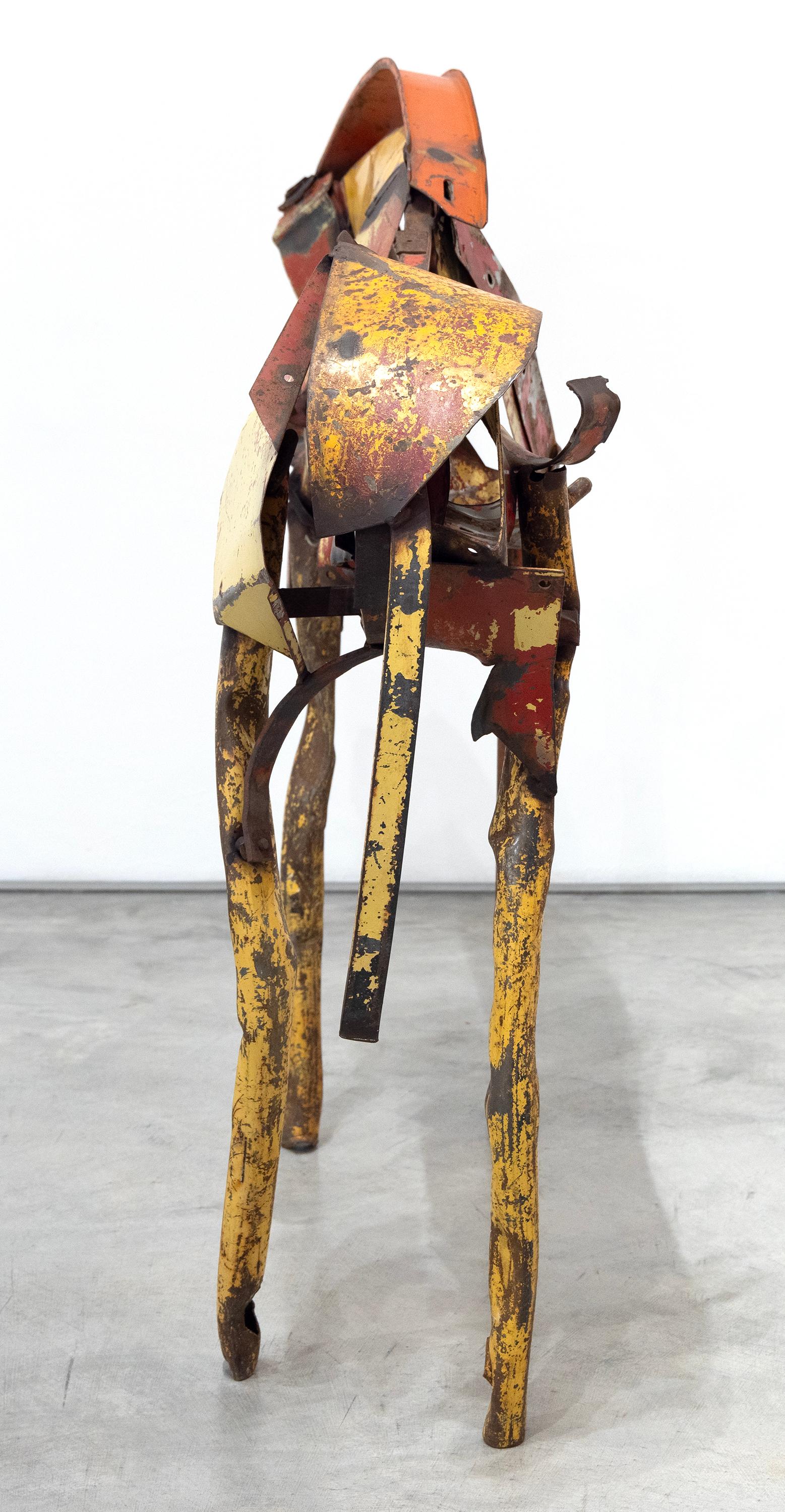 Leuchtfeuer (Beige), Figurative Sculpture, von Deborah Butterfield