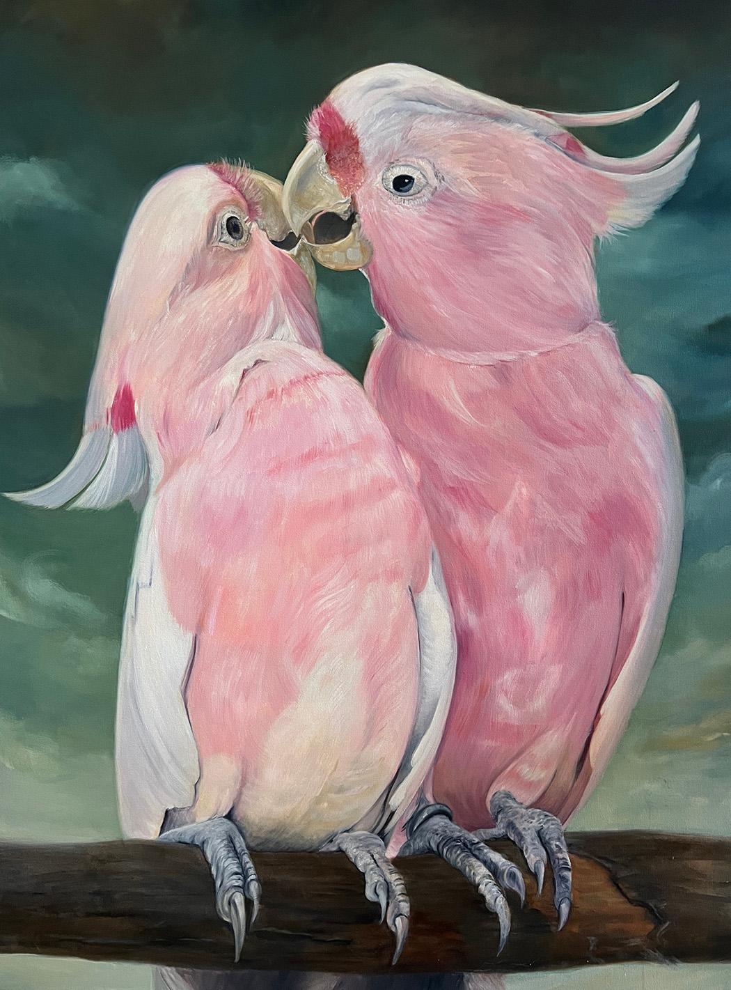 Deborah Davidson Animal Painting - Sweet Surrender