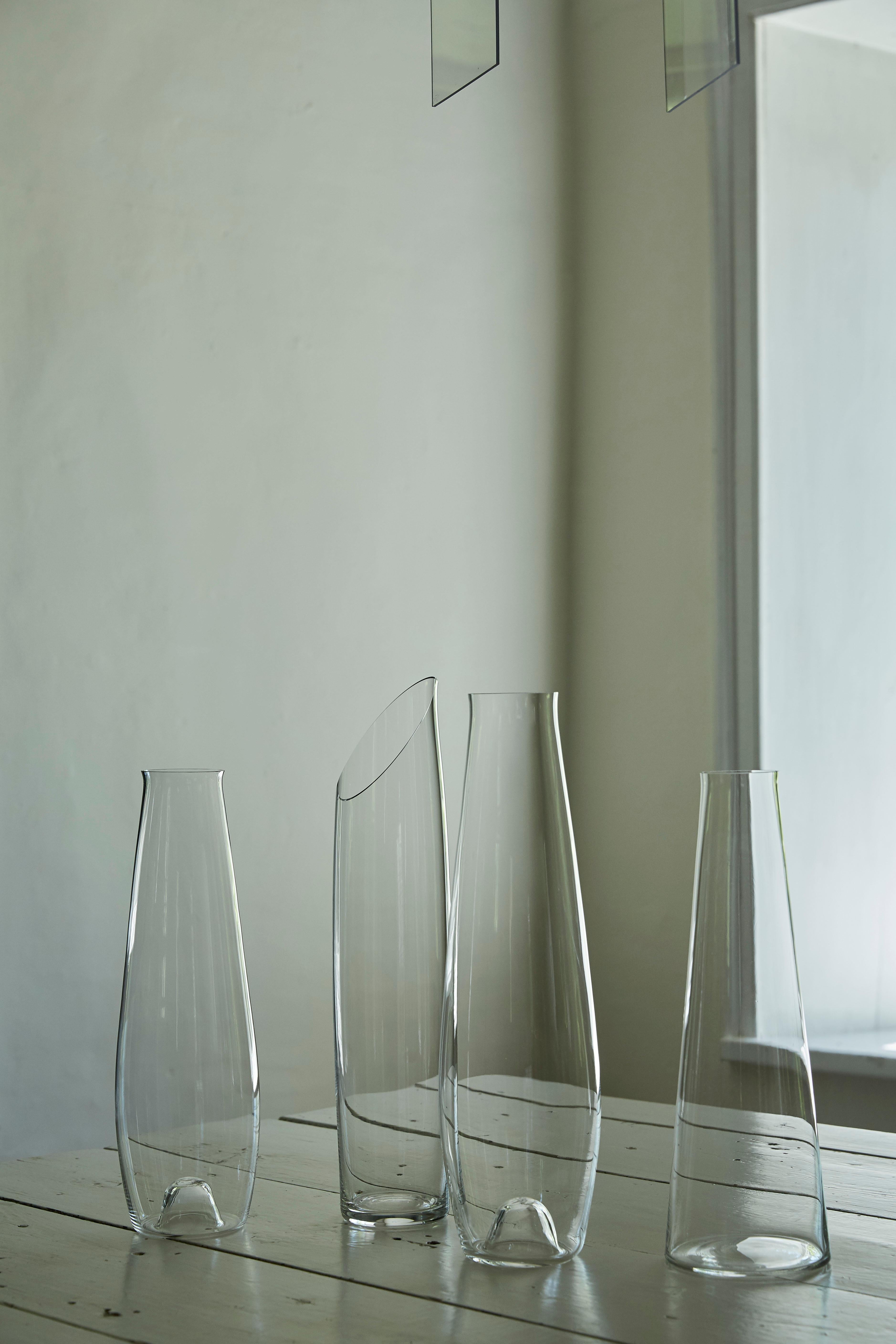 Decanter per acqua in cristallo Deborah Ehrlich per Blue Hill A. Stone Barns in vendita 2